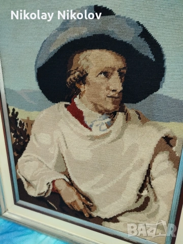 Гоблен на Йохан Волфганг фон Гьоте , снимка 12 - Гоблени - 53331478