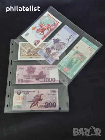 прозрачни резервни листи LUX за три билета 3C – 185x80 мм , опаковка от 10 броя - OPTIMA стандарт, снимка 5 - Филателия - 52091368