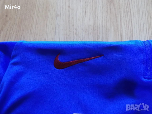 футболна блуза barcelona nike тениска екип фанела горнище суичър елек спортна мъжка оригинална M, снимка 4 - Спортни дрехи, екипи - 47178891