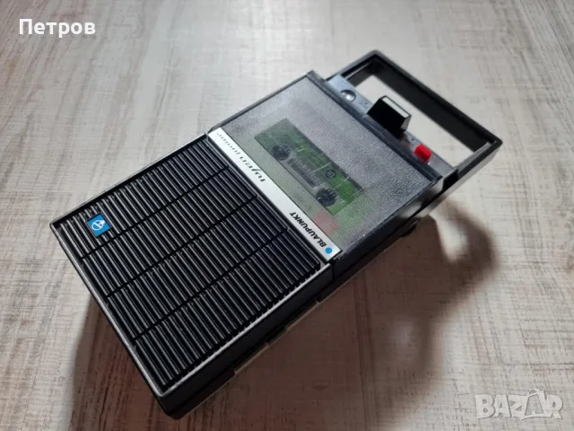Ретро Касетофон Blaupunkt Twen Junior 1966 и микрофон Grundig, снимка 4 - Радиокасетофони, транзистори - 50328640