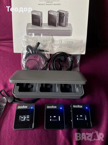 Godox микрофони, снимка 2 - Слушалки и портативни колонки - 53124007