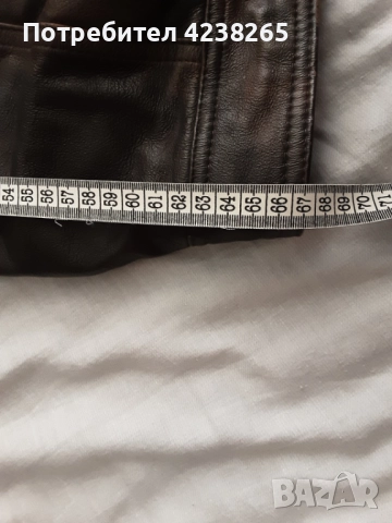 кожено яке - естествено кожа, черно, свалящи се ръкави, снимка 13 - Якета - 52678633