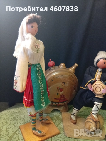 Кукли ,керамика български фолклор, снимка 3 - Колекции - 52290740