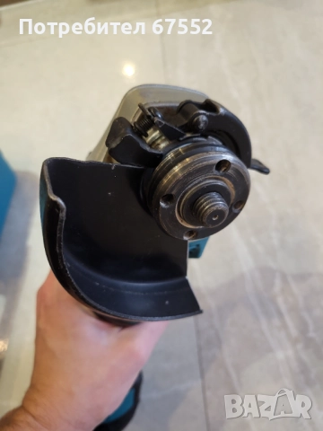 Оригинален безчетков шлайф makita DGA454 с куфар и аксесоари. 190лв. (крайна цена), снимка 6 - Други инструменти - 52606552