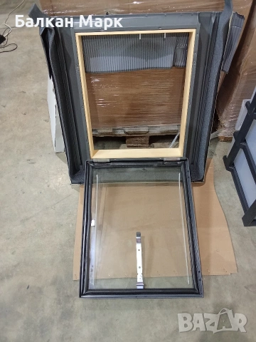 Покривен прозорец (капандура) 45х55 см + Хидроизолационна яка, снимка 4 - Дограми - 53901545