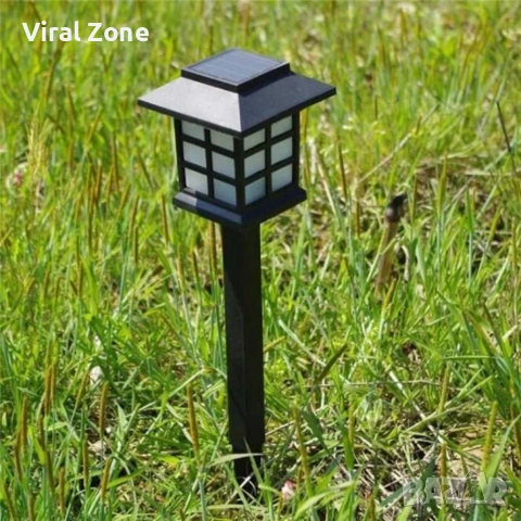 Комплект от 6 броя соларни LED лампи за двор и градина , снимка 9 - Соларни лампи - 53436187