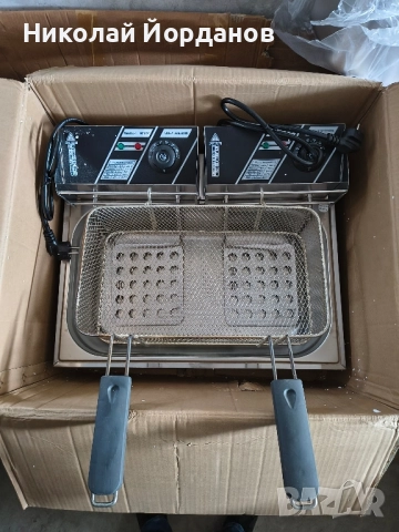 Фритюрник професионален 10-12литра НОВ, снимка 5 - Обзавеждане за заведение - 18217272