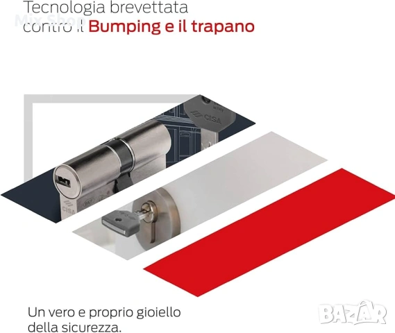 Нов патрон Cisa Astral S 60x30 mm, снимка 3 - Други стоки за дома - 53887225