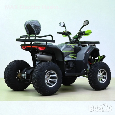 Бензиново АТВ/ATV 250cc/250 кубика RockHunter с лебедка Gray/Green, снимка 3 - Мотоциклети и мототехника - 52132194