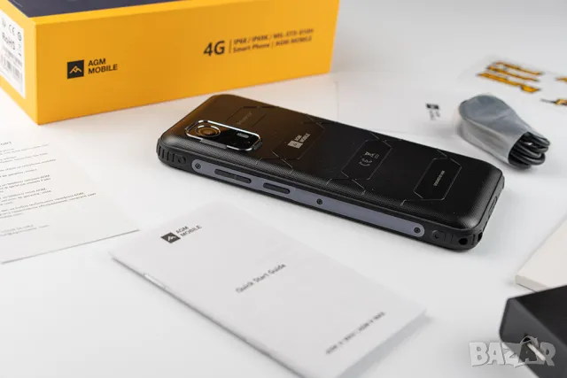 Защитен смартфон AGM H MAX - 4GB+4GB/128GB, 10000mAh, защити IP68/IP69К, MIL-STD-810H, снимка 3 - Други - 48386896