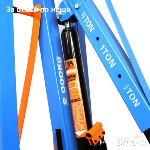 Хидравличен, сгъваем кран за двигатели тип жираф 2 ТОНА CATA, снимка 5 - Други инструменти - 50325328