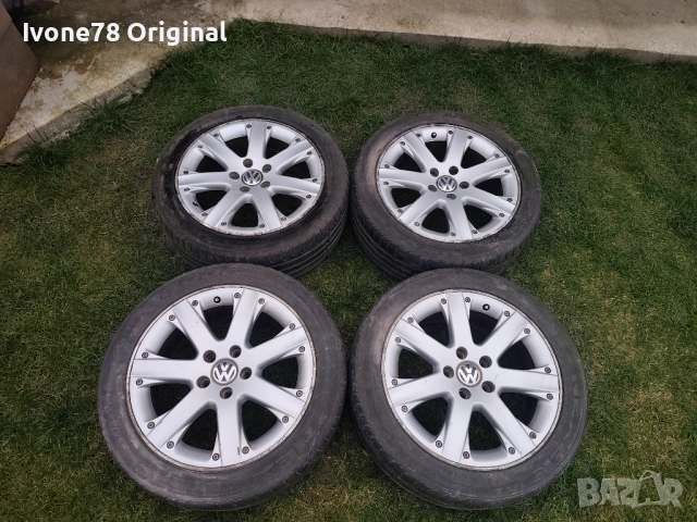 ПРОМОЦИЯ АЛУМИНИЕВИ ДЖАНТИ BBS за VW  5x112 17цола.Отлично състояние.