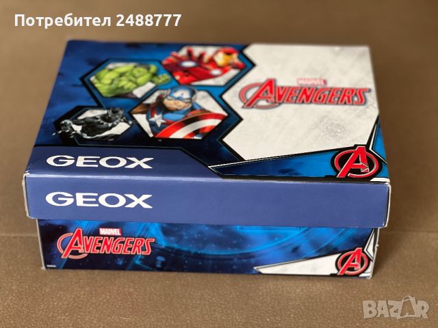 Детски сандали Geox Android (Marvel Avengers) с велкро (Номер 34), снимка 10 - Детски сандали и чехли - 46461870