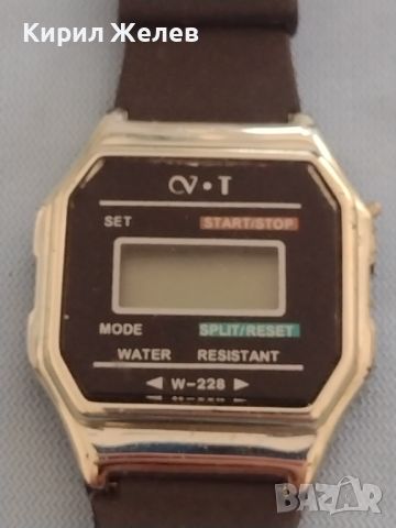 Ретро електронен часовник стар рядък модел за КОЛЕКЦИОНЕРИ 37124, снимка 1 - Други ценни предмети - 46080135