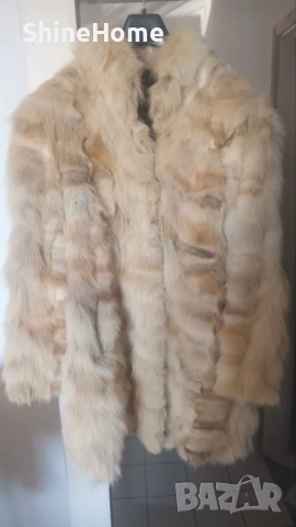 Дамско палто от лисица ,естествена кожа , снимка 3 - Палта, манта - 52549701