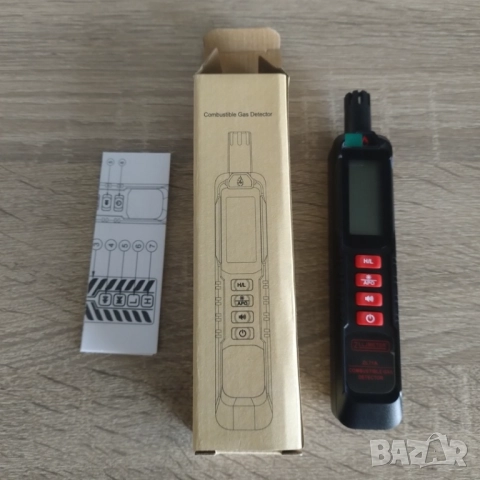 Детектор за утечка на газ | Газ анализатор, снимка 10 - Други инструменти - 52750436