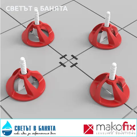 Система за нивелиране на плочки Twister Makofix
, снимка 1