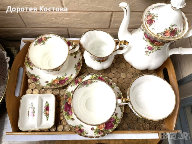 Красив голям нестандартен поднос, снимка 5 - Антикварни и старинни предмети - 52839687