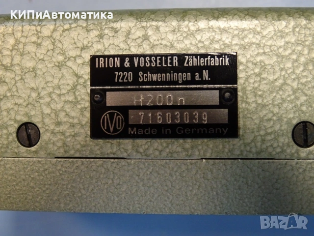 механичен ходов брояч IRION & VOSSELER H200/7 mechanical counter, снимка 3 - Резервни части за машини - 53148050