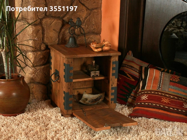 Нощно шкафче, снимка 4 - Шкафове - 52282166