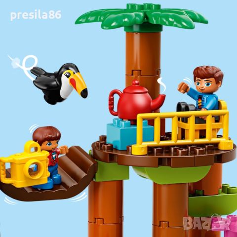 LEGO® DUPLO Town - Тропически остров , снимка 3 - Конструктори - 46544797