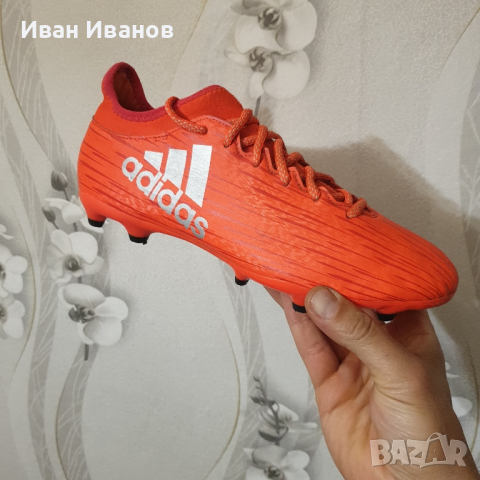 бутонки  ADIDAS X 16.3 FG  номер 43-44 , снимка 11 - Футбол - 36714448