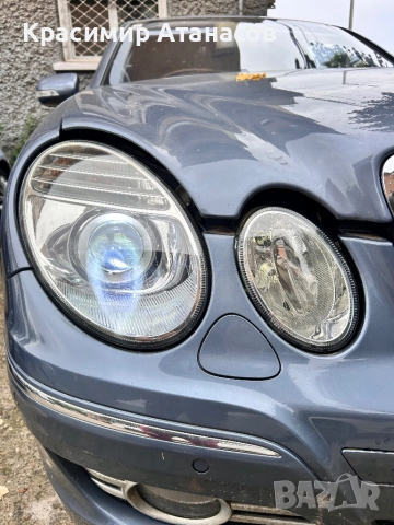 Основа предна броня за Мерцедес Е-класа W211. Фейслифт 2007г, снимка 13 - Части - 52450492