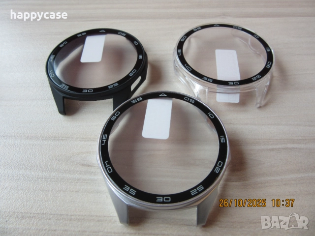 Huawei Watch GT6 46 41 mm. / GT6 Pro 46 mm. / Твърд удароустойчив кейс с протектор, снимка 13 - Смарт часовници - 52044318