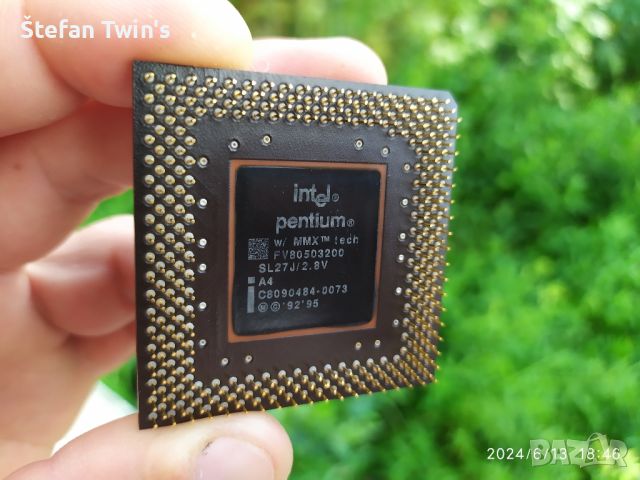 ✅ Intel® Pentium® w/MMX™ 200MHz/66MHz/CPU/Socket 7 (PGA321), снимка 15 - Процесори - 46280479