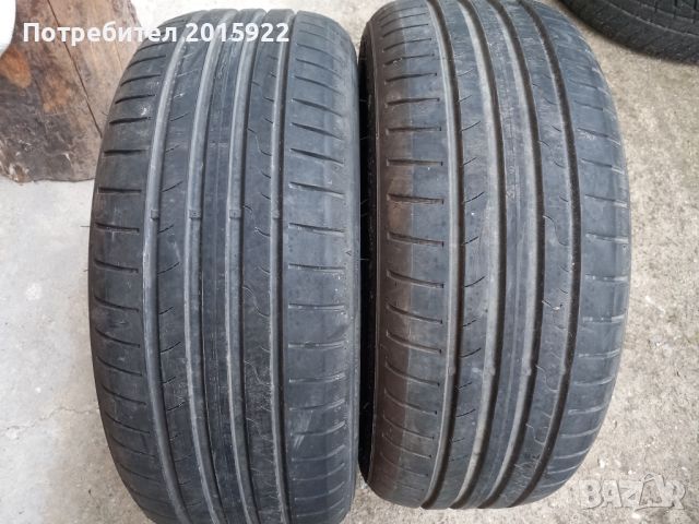 Летни гуми 16цола Dunlop 205/55/16-7мм-грайфер , снимка 4 - Гуми и джанти - 45350443
