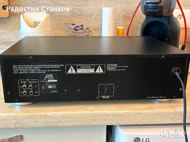 Дек JVC TD-X372, снимка 3 - Декове - 53148757