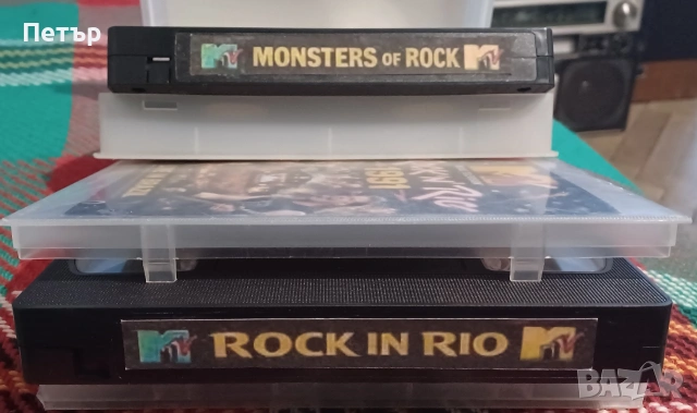 2бр. Видеокасети Hard & Heavy със записи от MTV , снимка 3 - Други музикални жанрове - 53461481