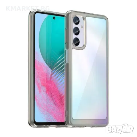 Samsung Galaxy M54 5G Силиконов Калъф Transparent TPU и Протектор, снимка 4 - Калъфи, кейсове - 48480305