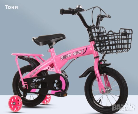Детско колело с кош, снимка 6 - Детски велосипеди, триколки и коли - 44435219