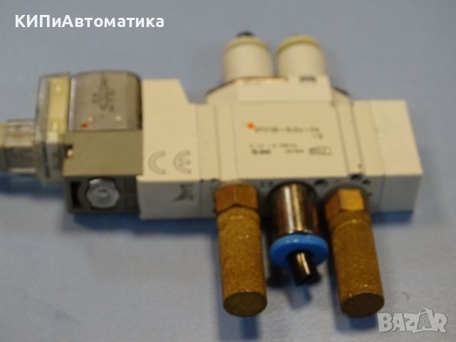 пневматичен разпределител SMC SY3120-5LOU-C4-Q solenoid valve 24VDC, снимка 2 - Резервни части за машини - 46584875