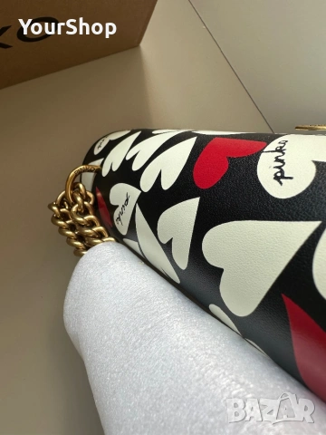 Дамска чанта Pinko Love One, снимка 5 - Чанти - 54061474