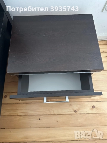 Нощни шкафчета луксозни венге, снимка 3 - Шкафове - 52823046