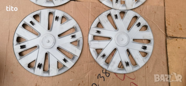 Оригинални 15 Цола Тасове Volkswagen /Фолксваген , снимка 4 - Аксесоари и консумативи - 53118198