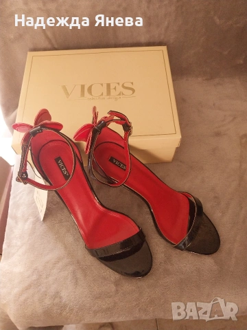 Дамски обувки на ток 40 и 41, снимка 3 - Дамски обувки на ток - 54225935