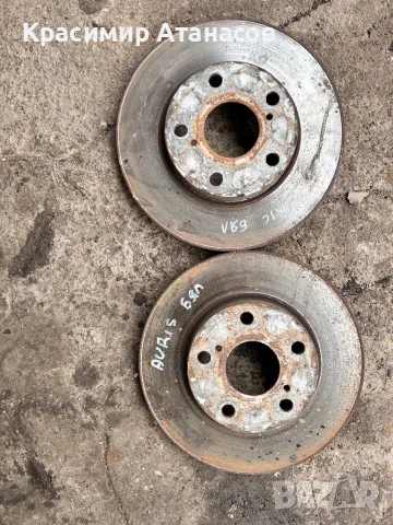 Спирачени дискове предни за Тойота Аурис. 1.6Vvti. 132кс.2011г