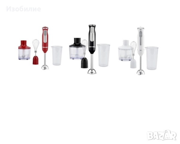 Пасатор с Чопър Voltz, 800W, Метален накрайник с бр. 1 колба 0.7л., Приставка за разбиване, Черен, 2, снимка 9 - Чопъри и пасатори - 52335328