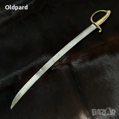 Бойна сабя (кутлас), пехотна, модел от An-IX 1802 г. (1824-1830), снимка 3 - Антикварни и старинни предмети - 51905018