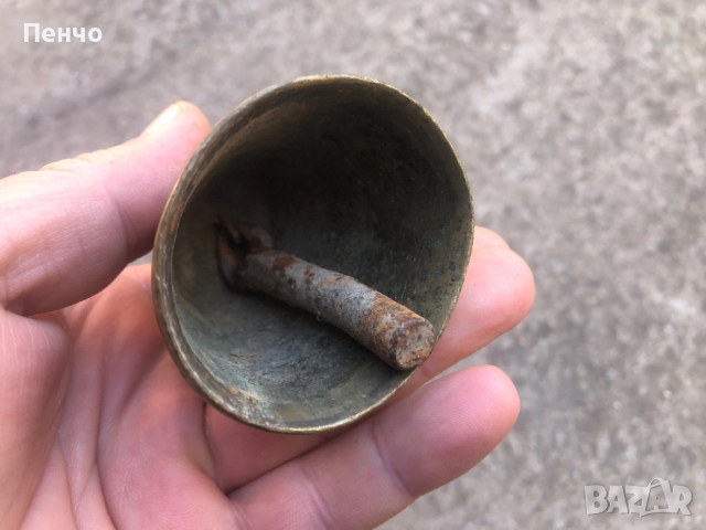 стар бронзов чан, снимка 2 - Антикварни и старинни предмети - 53653705
