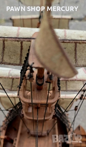 Продавам ръчна изработка старинен кораб уникат, снимка 17 - Антикварни и старинни предмети - 52012065