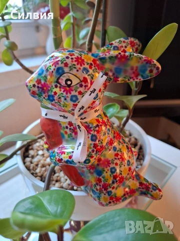 Зайче- касичка , снимка 3 - Декорация за дома - 54084994