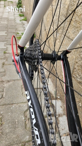 Много леко 6.8 кг Карбоново колело Axevo, DT Swiss, Ultegra/105, 52 S, снимка 7 - Велосипеди - 54084594