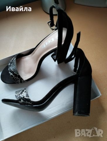 черни обувки на ток , снимка 2 - Дамски обувки на ток - 45633154