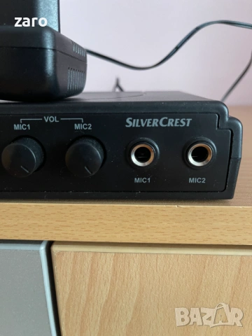 Немски караоке миксер Silvercrest SKES 2 A1, снимка 3 - Караоке - 53438272