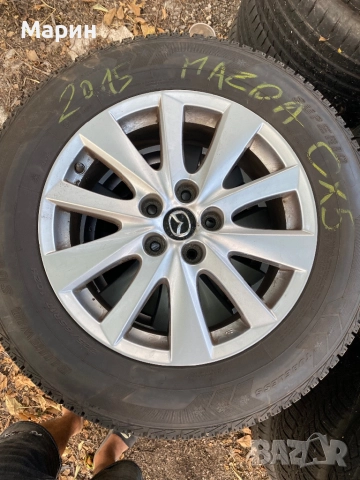 Оригинални джанти за Mazda 17 цола , снимка 7 - Гуми и джанти - 51647603