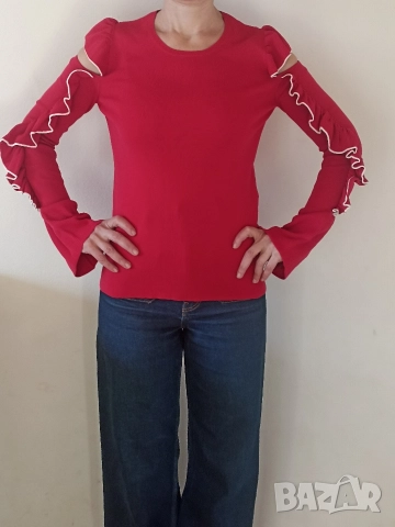 Дамска блуза Maje, снимка 8 - Блузи с дълъг ръкав и пуловери - 52825735